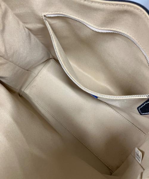 BURBERRY BLUE LABEL（バーバリー ブルー レーベル）BURBERRY BLUE LABEL (バーバリー ブルー レーベル) トートバッグ ブラックの古着・服飾アイテム