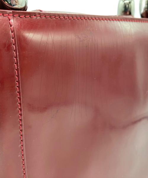 Christian Dior（クリスチャン ディオール）Christian Dior (クリスチャン ディオール) マリスパール ハンドバッグ ボルドーの古着・服飾アイテム
