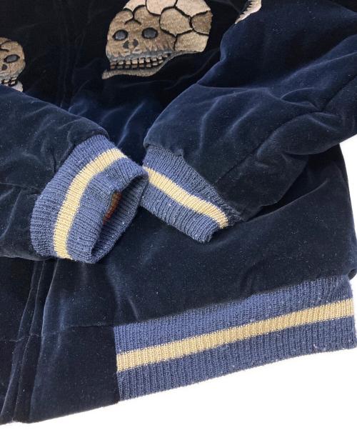TAILOR TOYO（テーラー東洋）TAILOR TOYO (テーラー東洋) リバーシブルスカジャン ベージュ×ブラック サイズ:Ｓの古着・服飾アイテム