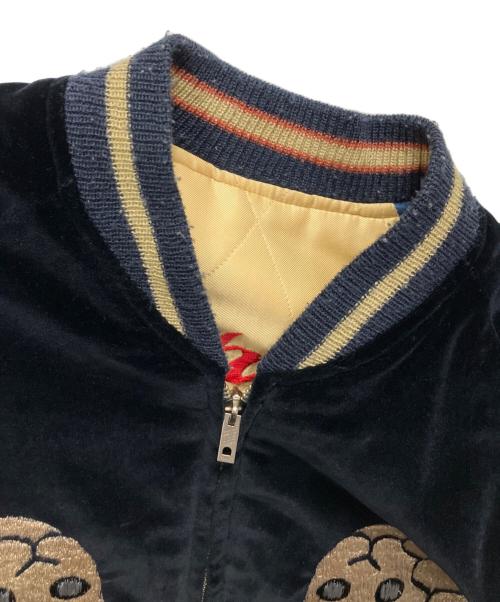 TAILOR TOYO（テーラー東洋）TAILOR TOYO (テーラー東洋) リバーシブルスカジャン ベージュ×ブラック サイズ:Ｓの古着・服飾アイテム