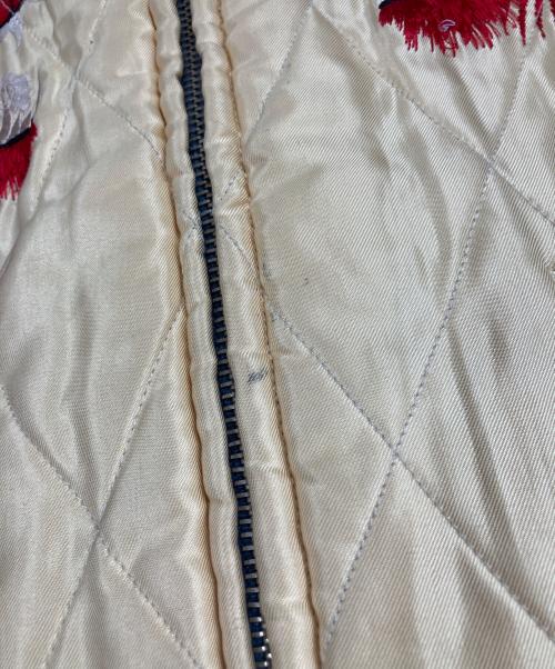 TAILOR TOYO（テーラー東洋）TAILOR TOYO (テーラー東洋) リバーシブルスカジャン ベージュ×ブラック サイズ:Ｓの古着・服飾アイテム