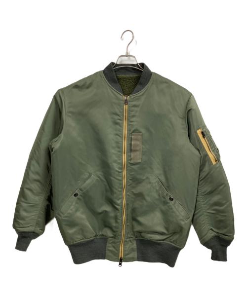 MARKA（マーカ）MARKA (マーカ) REVERSIBLE LONG MA-1 / リバーシブル MA-1ジャケット カーキ サイズ:1の古着・服飾アイテム