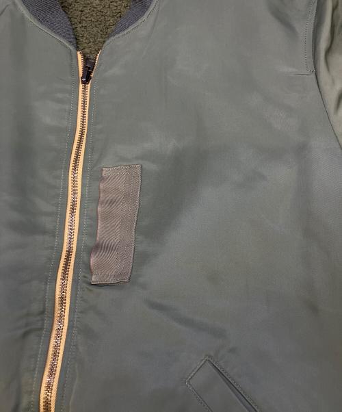 MARKA（マーカ）MARKA (マーカ) REVERSIBLE LONG MA-1 / リバーシブル MA-1ジャケット カーキ サイズ:1の古着・服飾アイテム