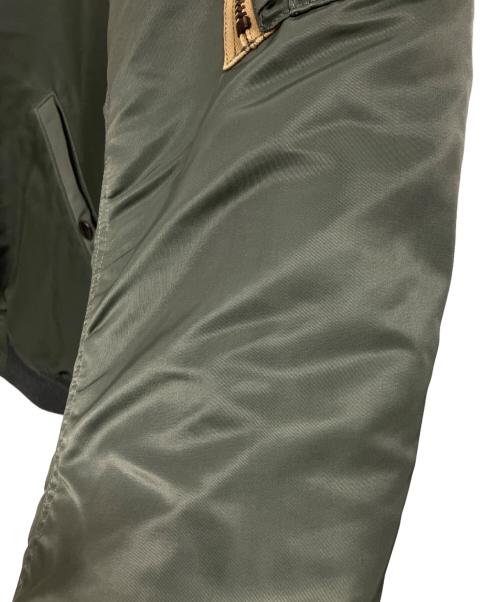 MARKA（マーカ）MARKA (マーカ) REVERSIBLE LONG MA-1 / リバーシブル MA-1ジャケット カーキ サイズ:1の古着・服飾アイテム