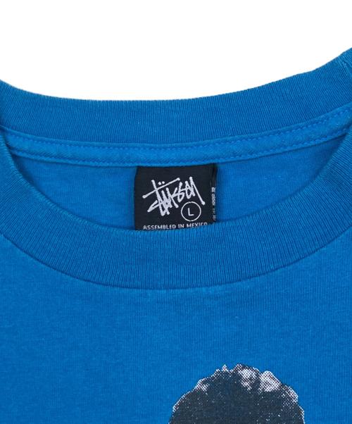 stussy（ステューシー）stussy (ステューシー) BIG BOY TEE ブルー サイズ:Lの古着・服飾アイテム