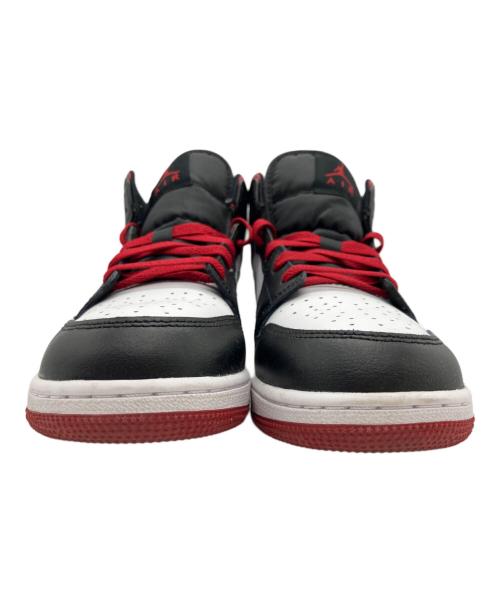 NIKE（ナイキ）NIKE (ナイキ) GS Air Jordan 1 Mid(GS エアジョーダン1 ミッド) ブラック×レッド サイズ:24㎝の古着・服飾アイテム