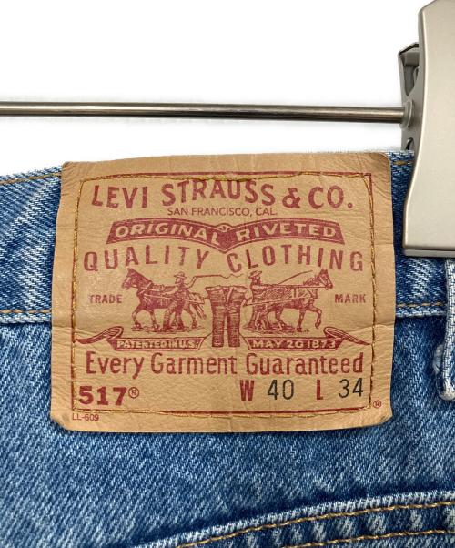 LEVI'S（リーバイス）LEVI'S (リーバイス) 517 BOOT CUT / ブーツカットデニムパンツ サイズ:Ｗ40　Ｌ34の古着・服飾アイテム