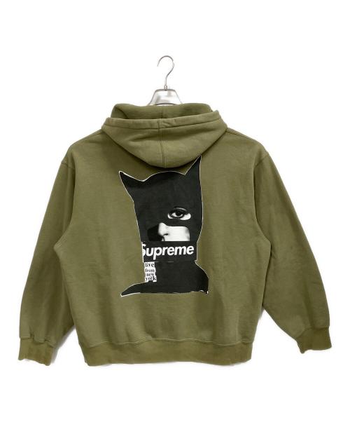 SUPREME（シュプリーム）SUPREME (シュプリーム) Catwoman Hooded Sweatshirt グリーン サイズ:XLの古着・服飾アイテム
