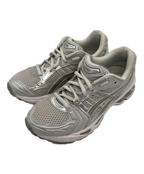 asics（アシックス）asics (アシックス) GEL-KAYANO14 シルバー サイズ:23㎝の古着・服飾アイテム