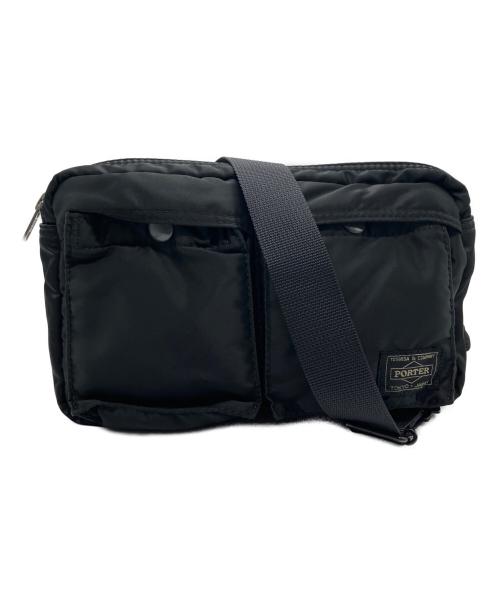 PORTER（ポーター）PORTER (ポーター) タンカー WAIST BAG ブラックの古着・服飾アイテム