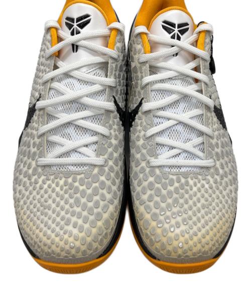 NIKE（ナイキ）NIKE (ナイキ) Kobe 6 Protro(コービー6 プロトロ) ホワイト×ブラック×イエロー サイズ:28㎝の古着・服飾アイテム