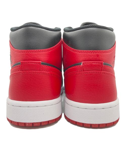 NIKE（ナイキ）NIKE (ナイキ) Air Jordan 1 Mid(エアジョーダン1 ミッド) ブラック×レッド サイズ:28㎝の古着・服飾アイテム