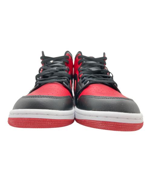NIKE（ナイキ）NIKE (ナイキ) Air Jordan 1 Mid(エアジョーダン1 ミッド) ブラック×レッド サイズ:28㎝の古着・服飾アイテム