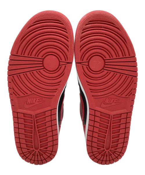 NIKE（ナイキ）NIKE (ナイキ) Air Jordan 1 Mid(エアジョーダン1 ミッド) ブラック×レッド サイズ:28㎝の古着・服飾アイテム