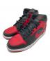 NIKE（ナイキ）の古着「Air Jordan 1 Mid(エアジョーダン1 ミッド)」｜ブラック×レッド