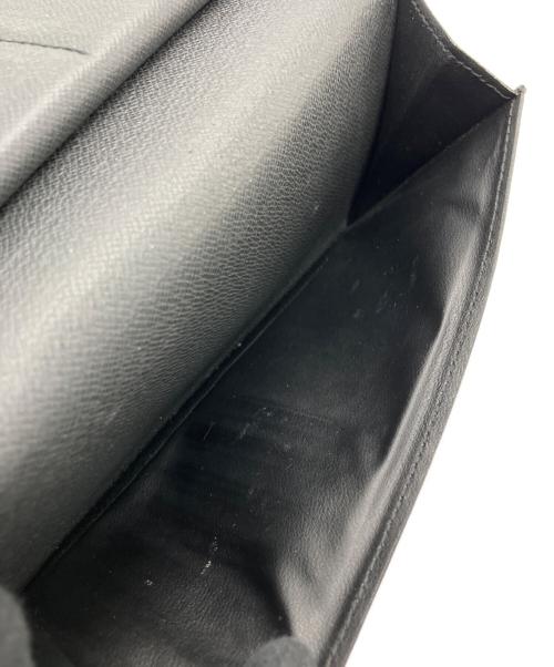 LOUIS VUITTON（ルイ ヴィトン）LOUIS VUITTON (ルイ ヴィトン) ジッピー・ウォレット・ヴェルティカル / 長財布 ブラックの古着・服飾アイテム