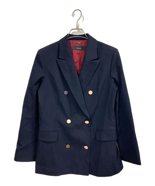 allureville（アルアバイル）allureville (アルアバイル) テーラードジャケット ネイビー サイズ:2の古着・服飾アイテム