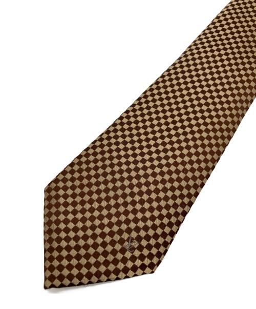 LOUIS VUITTON（ルイ ヴィトン）LOUIS VUITTON (ルイ ヴィトン) ネクタイ ブラウン サイズ:-の古着・服飾アイテム
