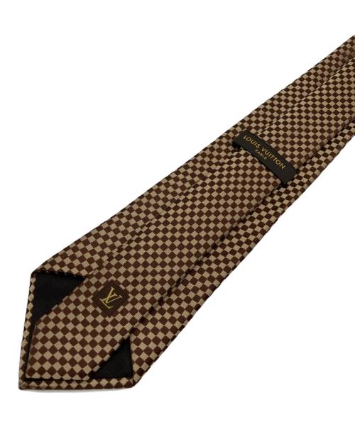 LOUIS VUITTON（ルイ ヴィトン）LOUIS VUITTON (ルイ ヴィトン) ネクタイ ブラウン サイズ:-の古着・服飾アイテム