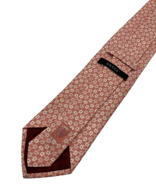 GUCCI（グッチ）GUCCI (グッチ) ネクタイ ピンク サイズ:-の古着・服飾アイテム
