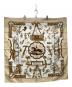 HERMES (エルメス) シルクスカーフ ベージュ：20000円