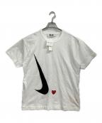 PLAY COMME des GARCONSプレイコムデギャルソン）の古着「21SS Tシャツ」｜ホワイト