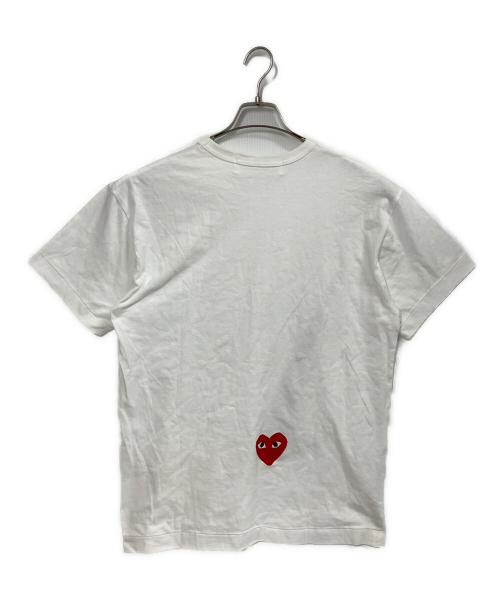 PLAY COMME des GARCONS（プレイコムデギャルソン）PLAY COMME des GARCONS (プレイコムデギャルソン) 21SS Tシャツ ホワイト サイズ:XLの古着・服飾アイテム