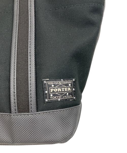 PORTER GIRL（ポーターガール）PORTER GIRL (ポーターガール) BOYFRIEND TOTE BAG(S) ブラックの古着・服飾アイテム