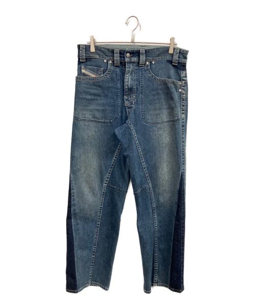 DIESEL（ディーゼル）DIESEL (ディーゼル) D-MACRO-RE デニムパンツ インディゴ サイズ:W30の古着・服飾アイテム