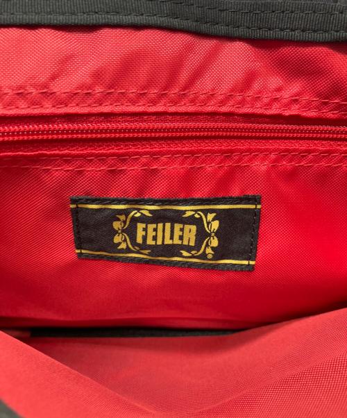 FEILER（フェイラー）FEILER (フェイラー) ハイジ　ハンドバッグ ブラックの古着・服飾アイテム