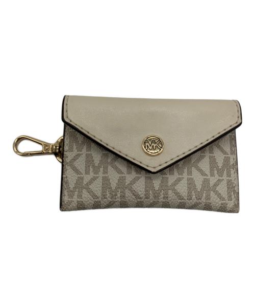 MICHAEL KORS（マイケルコース）MICHAEL KORS (マイケルコース) ショルダーバッグ ホワイトの古着・服飾アイテム