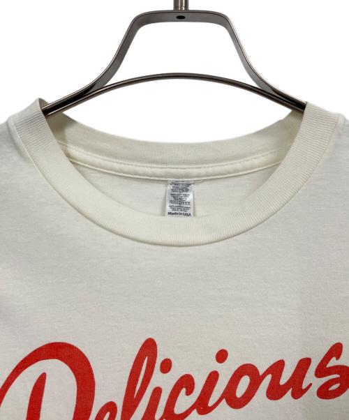 -（-）- (-) Delicious Vinyl ヒップホップレコード / 半袖カットソー ホワイト サイズ:Sの古着・服飾アイテム