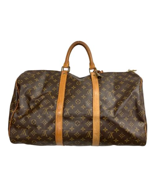 LOUIS VUITTON（ルイ ヴィトン）LOUIS VUITTON (ルイ ヴィトン) トラベルバッグ ブラウンの古着・服飾アイテム
