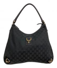 GUCCI（グッチ）の古着「Abbey / GGセミショルダーバッグ」｜ブラック