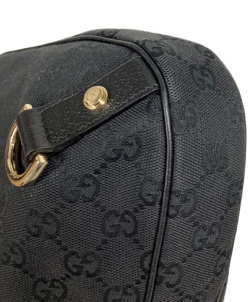 GUCCI（グッチ）GUCCI (グッチ) Abbey / GGセミショルダーバッグ ブラックの古着・服飾アイテム