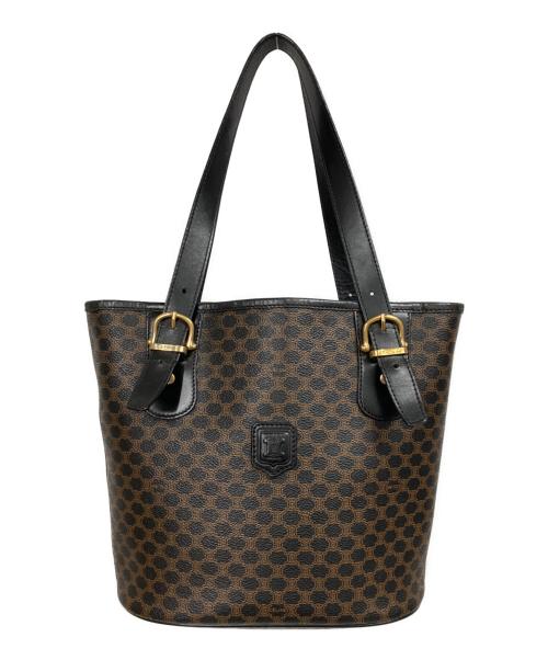 CELINE（セリーヌ）CELINE (セリーヌ) マカダム トートバッグ ブラウンの古着・服飾アイテム