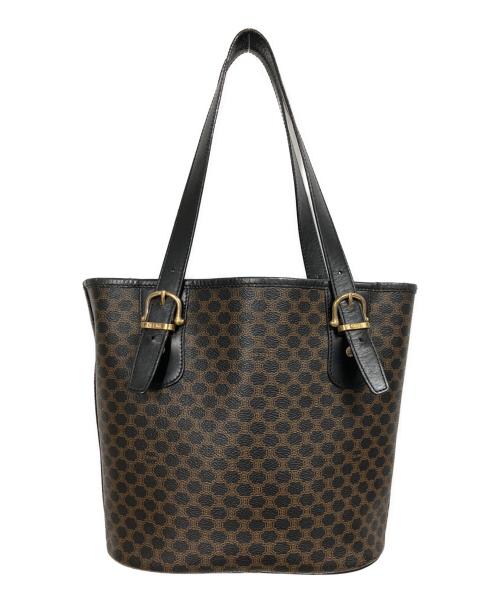 CELINE（セリーヌ）CELINE (セリーヌ) マカダム トートバッグ ブラウンの古着・服飾アイテム