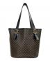 CELINE (セリーヌ) マカダム トートバッグ ブラウン：35000円