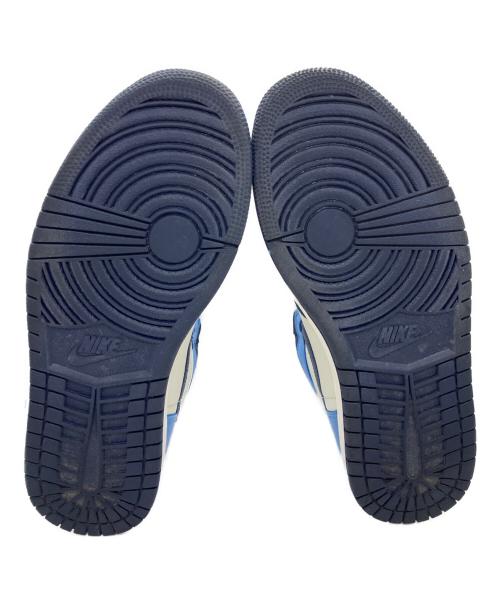 NIKE（ナイキ）NIKE (ナイキ) Air jordan 1 retro high og / ハイカットスニーカー ホワイト×ブルー サイズ:27.5の古着・服飾アイテム