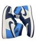 NIKE (ナイキ) Air jordan 1 retro high og / ハイカットスニーカー ホワイト×ブルー サイズ:27.5：12000円