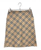 BURBERRY BLUE LABELバーバリー ブルー レーベル）の古着「スカート」｜ベージュ