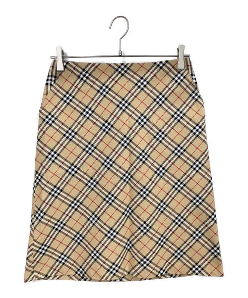 BURBERRY BLUE LABEL（バーバリー ブルー レーベル）BURBERRY BLUE LABEL (バーバリー ブルー レーベル) スカート ベージュ サイズ:38の古着・服飾アイテム