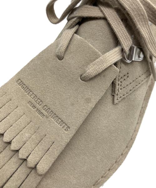 CLARKS（クラークス）CLARKS (クラークス) Desert Khan EG スウェードシューズ ベージュ サイズ:26cmの古着・服飾アイテム