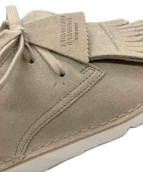 CLARKS（クラークス）CLARKS (クラークス) Desert Khan EG スウェードシューズ ベージュ サイズ:26cmの古着・服飾アイテム