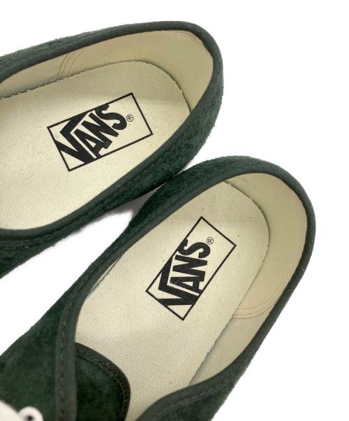 VANS（ヴァンズ）VANS (ヴァンズ) AUTHENTIC / ローカットスニーカー グリーン サイズ:27.5の古着・服飾アイテム