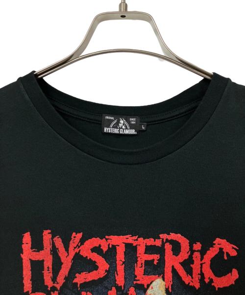 Hysteric Glamour（ヒステリックグラマー）Hysteric Glamour (ヒステリックグラマー) SCREAM BUNNY pt Tシャツ ブラック サイズ:Lの古着・服飾アイテム