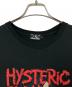 中古・古着 Hysteric Glamour (ヒステリックグラマー) SCREAM BUNNY pt Tシャツ ブラック サイズ:L：5000円