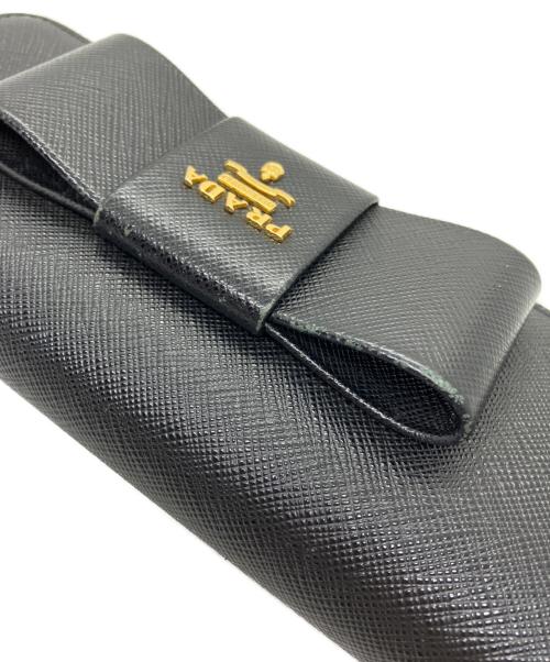 PRADA（プラダ）PRADA (プラダ) サフィアーノ フィオッコ / 長財布 ネイビーの古着・服飾アイテム