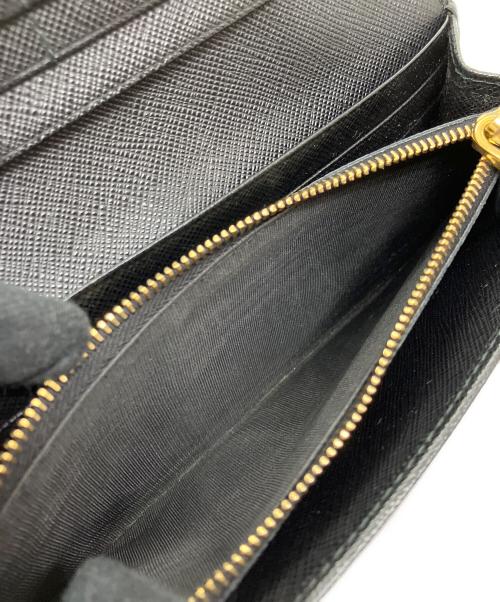 PRADA（プラダ）PRADA (プラダ) サフィアーノ フィオッコ / 長財布 ネイビーの古着・服飾アイテム