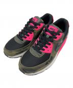 NIKEナイキ）の古着「Nike Air Max 90 PRM "Camo/Sequoia/Hyper Pink" / ローカットスニーカー」｜カーキ×ピンク